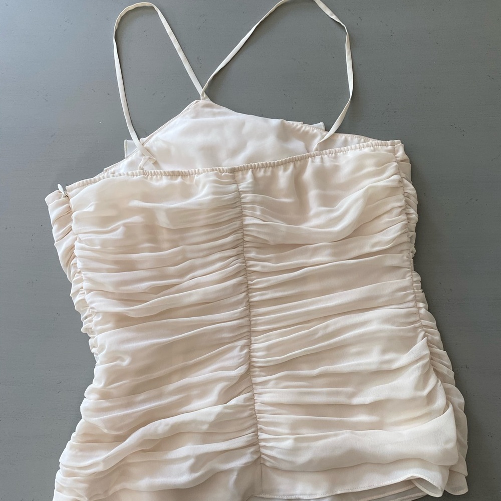 Nine West Rushed Cream Top
